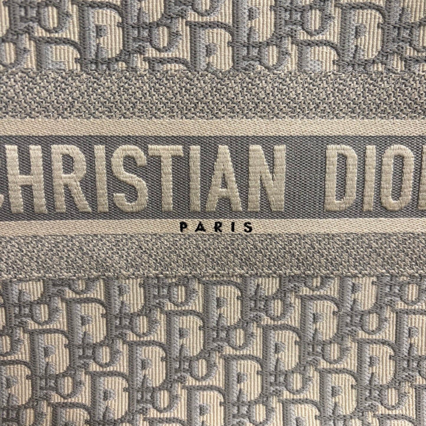 8898 CHRISTIAN DIOR Oblique Medium Book Tote MSRP $3450