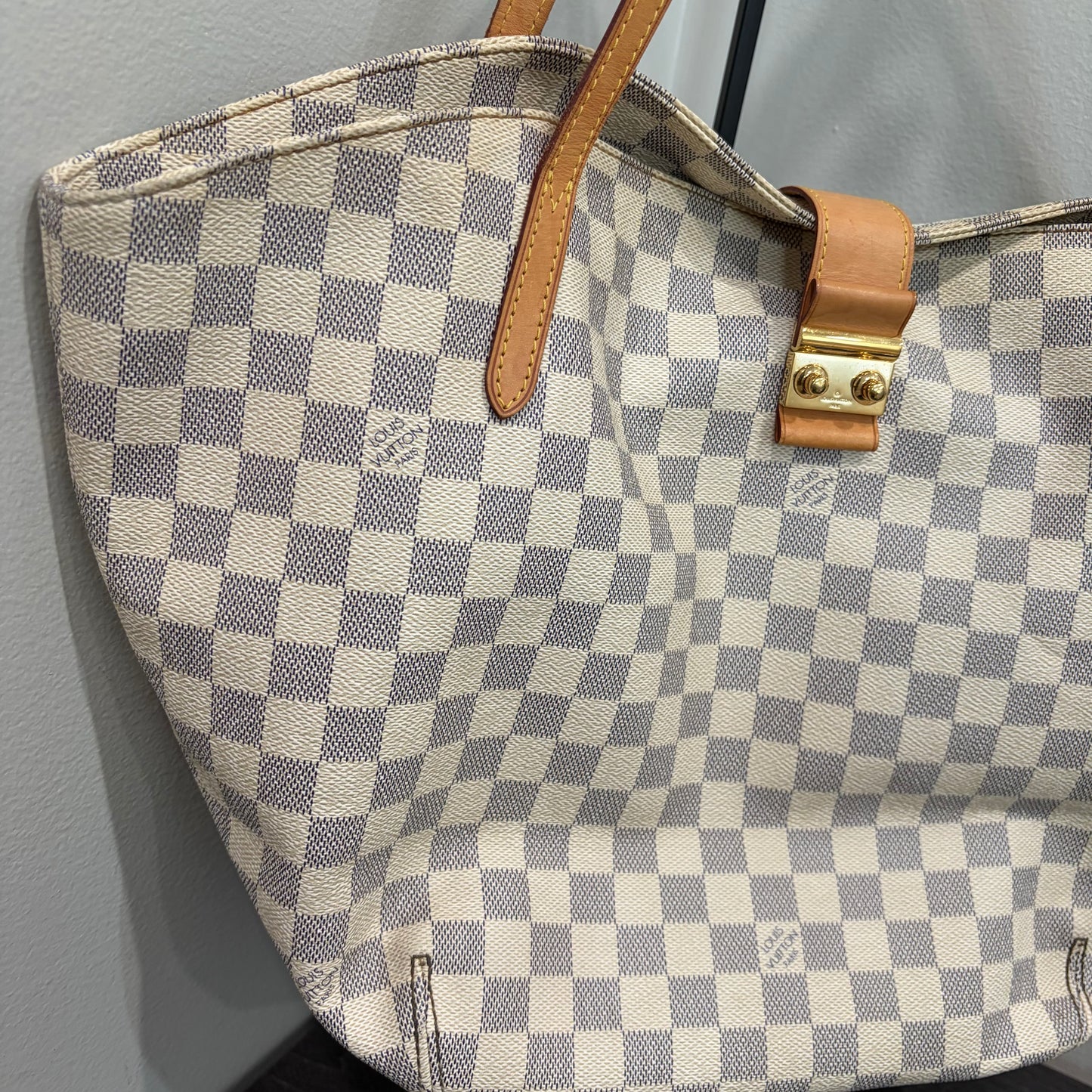 #8229 LOUIS VUITTON Damier Azur Salina PM MSRP $1,440
