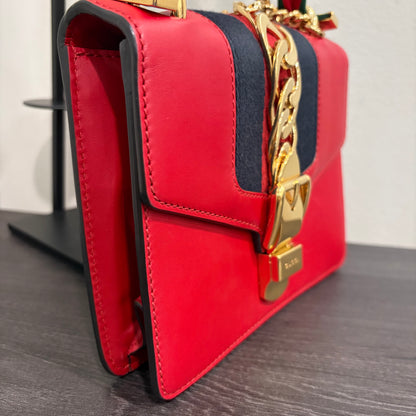 #8205 GUCCI Mini Red Sylvie