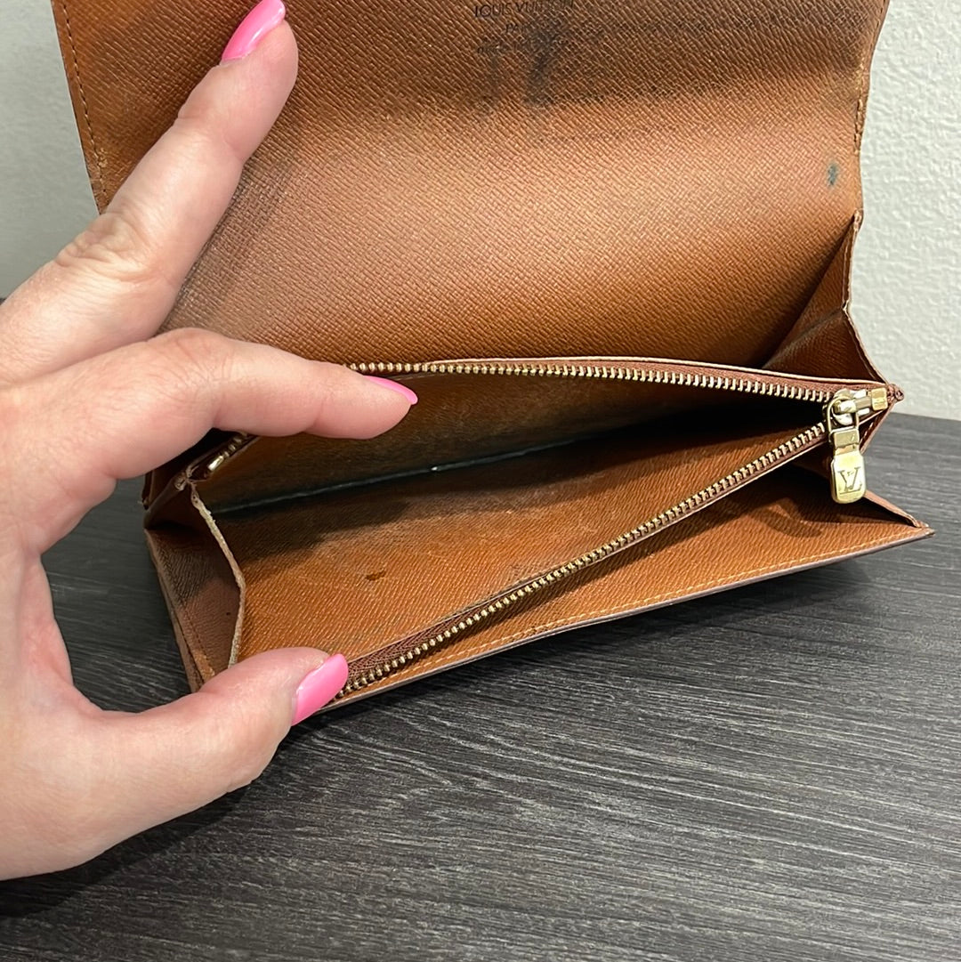 SOLD! Louis Vuitton Monogram Wallet