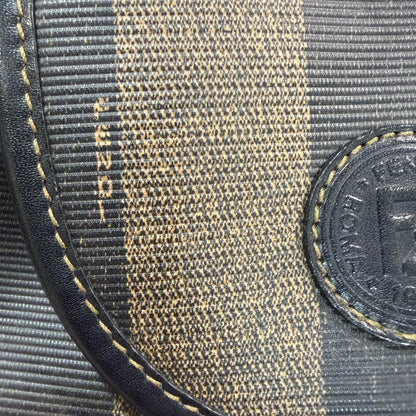 #1115 FENDI Pequin Coated Canvas Vintage Backpack
