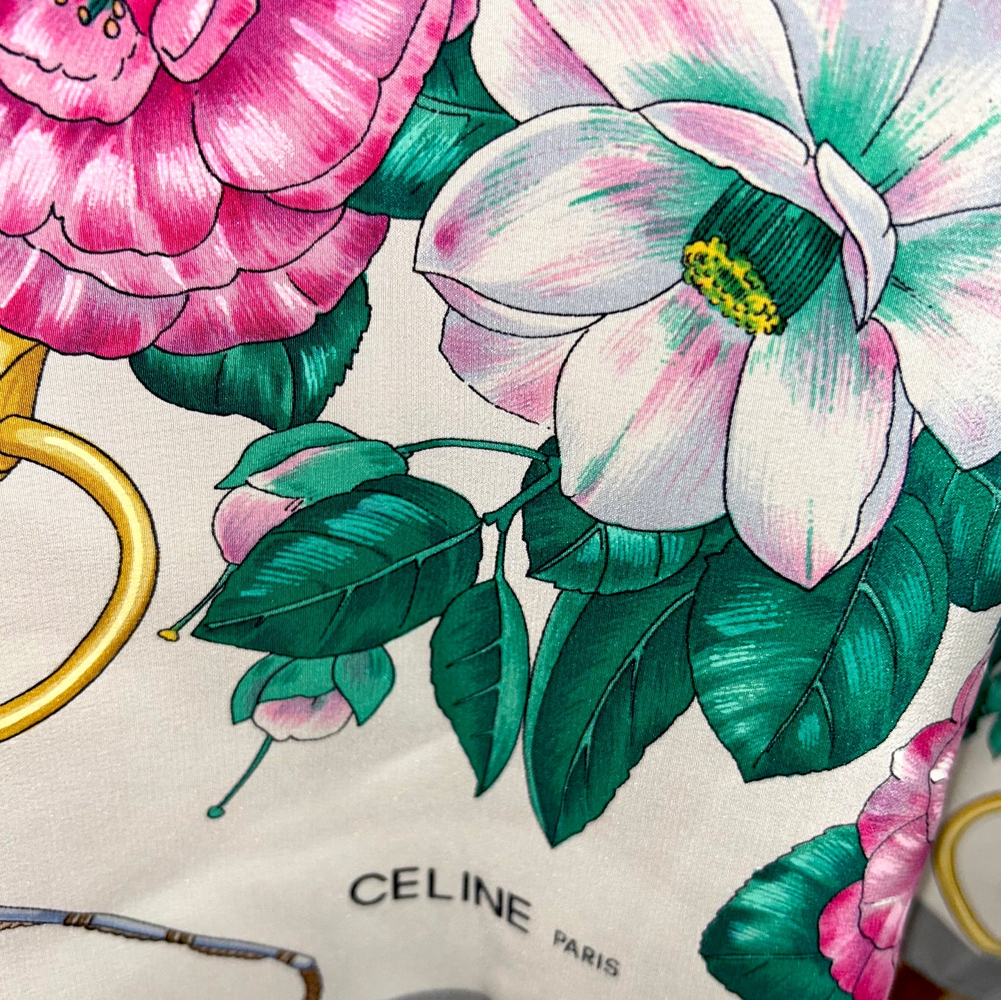 SOLD! Celine Silk Scarf