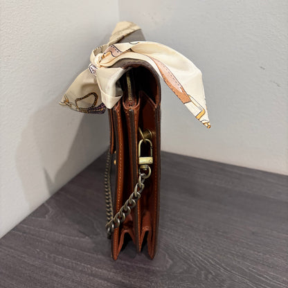 #1101-15 LOUIS VUITTON Monogram Monceau 27 with Removable Chain