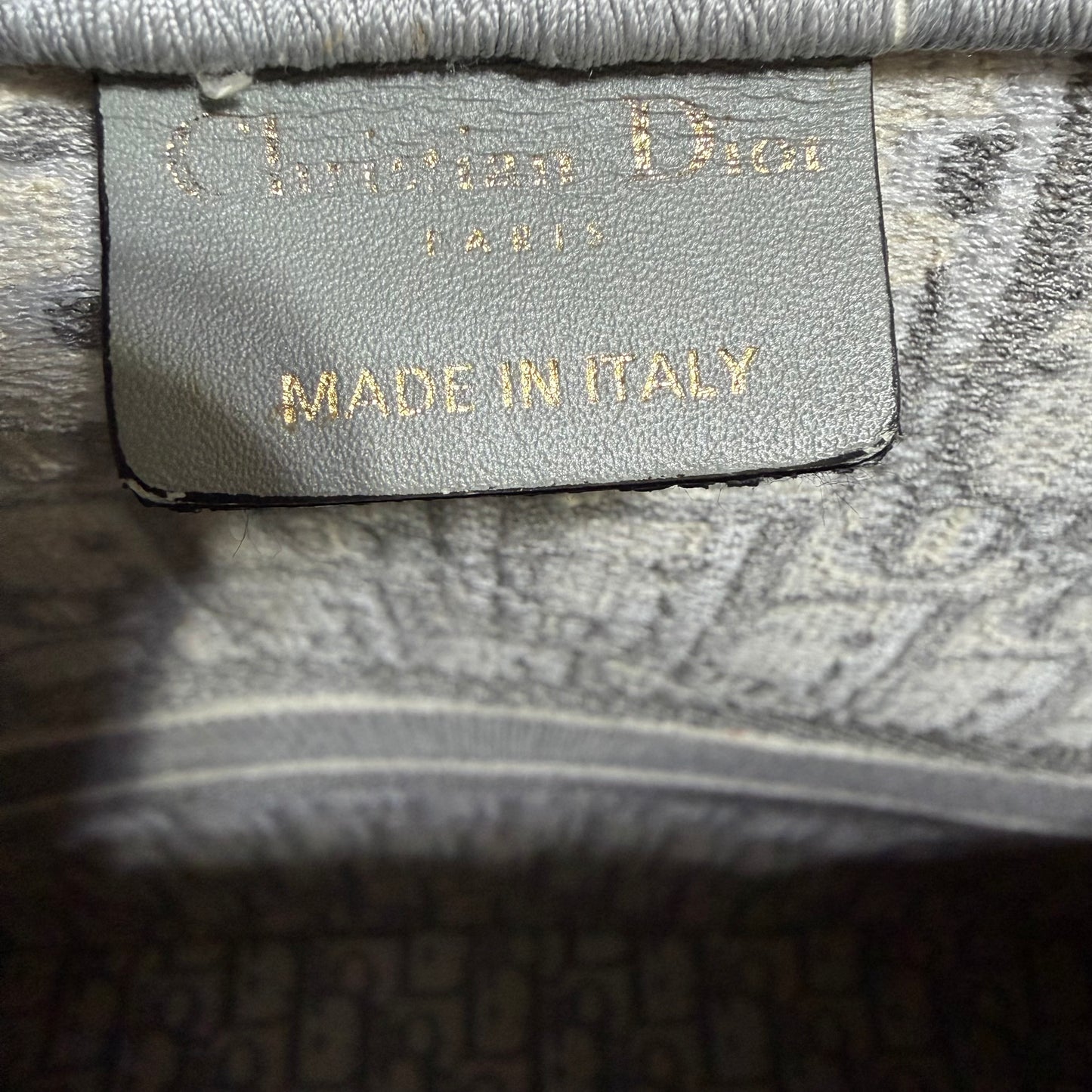 #1177 CHRISTIAN DIOR LARGE BOOK TOTE