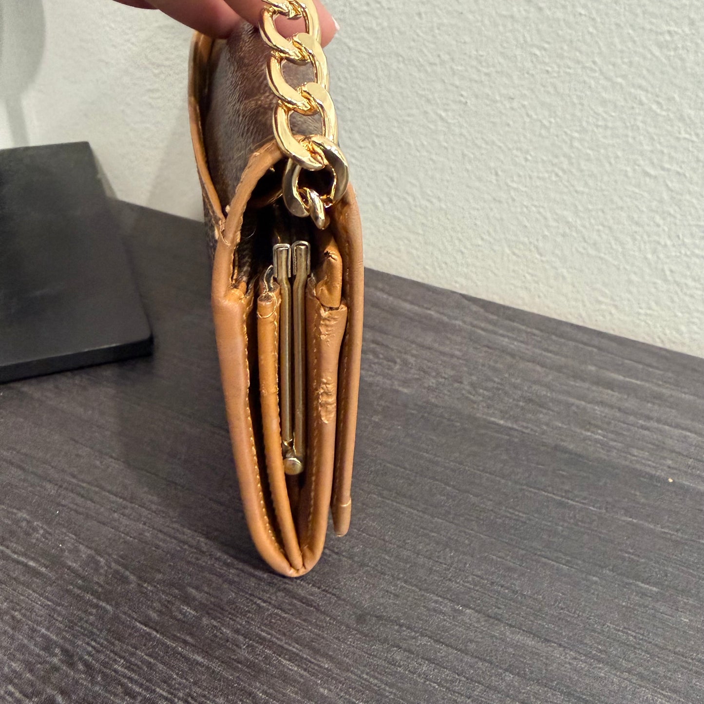 #1703 CELINE Macadam Long Wallet