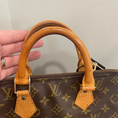 SOLD! Louis Vuitton Monogram Alma with Lock & Key