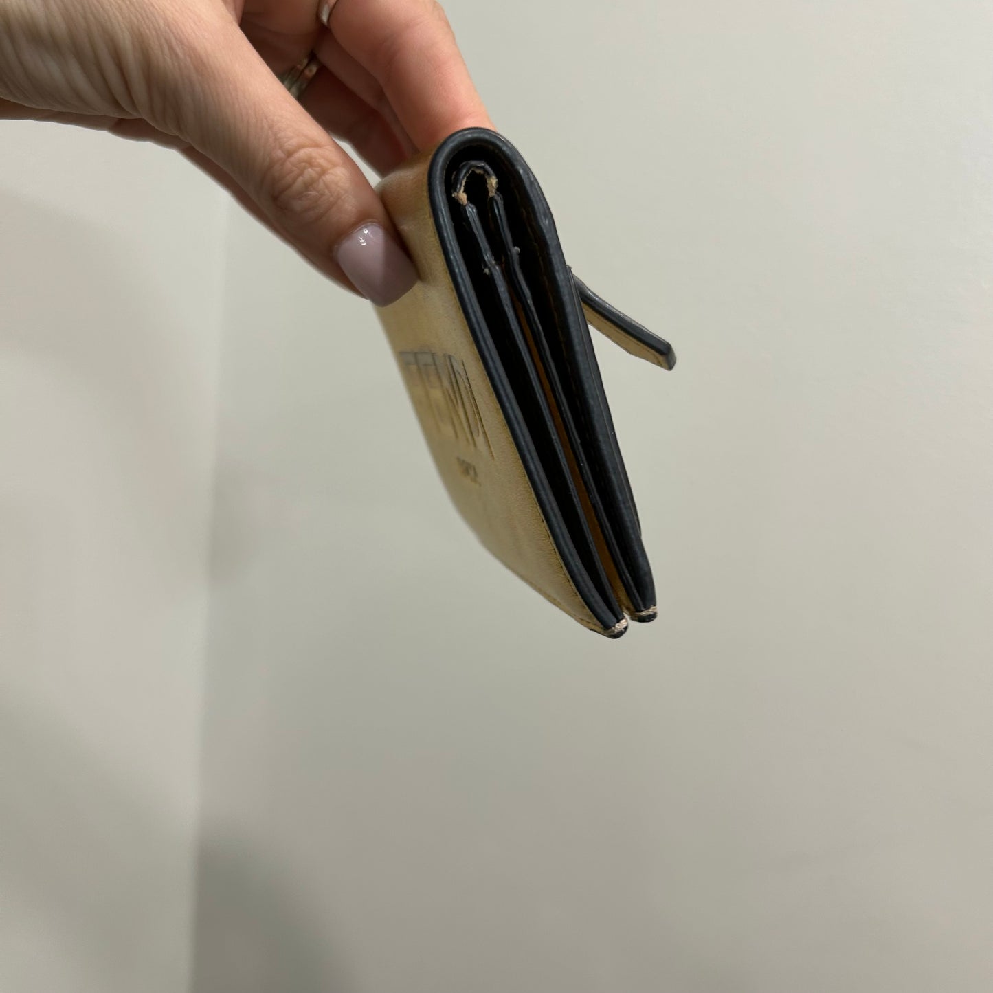 SOLD! Fendi Metallic Wallet
