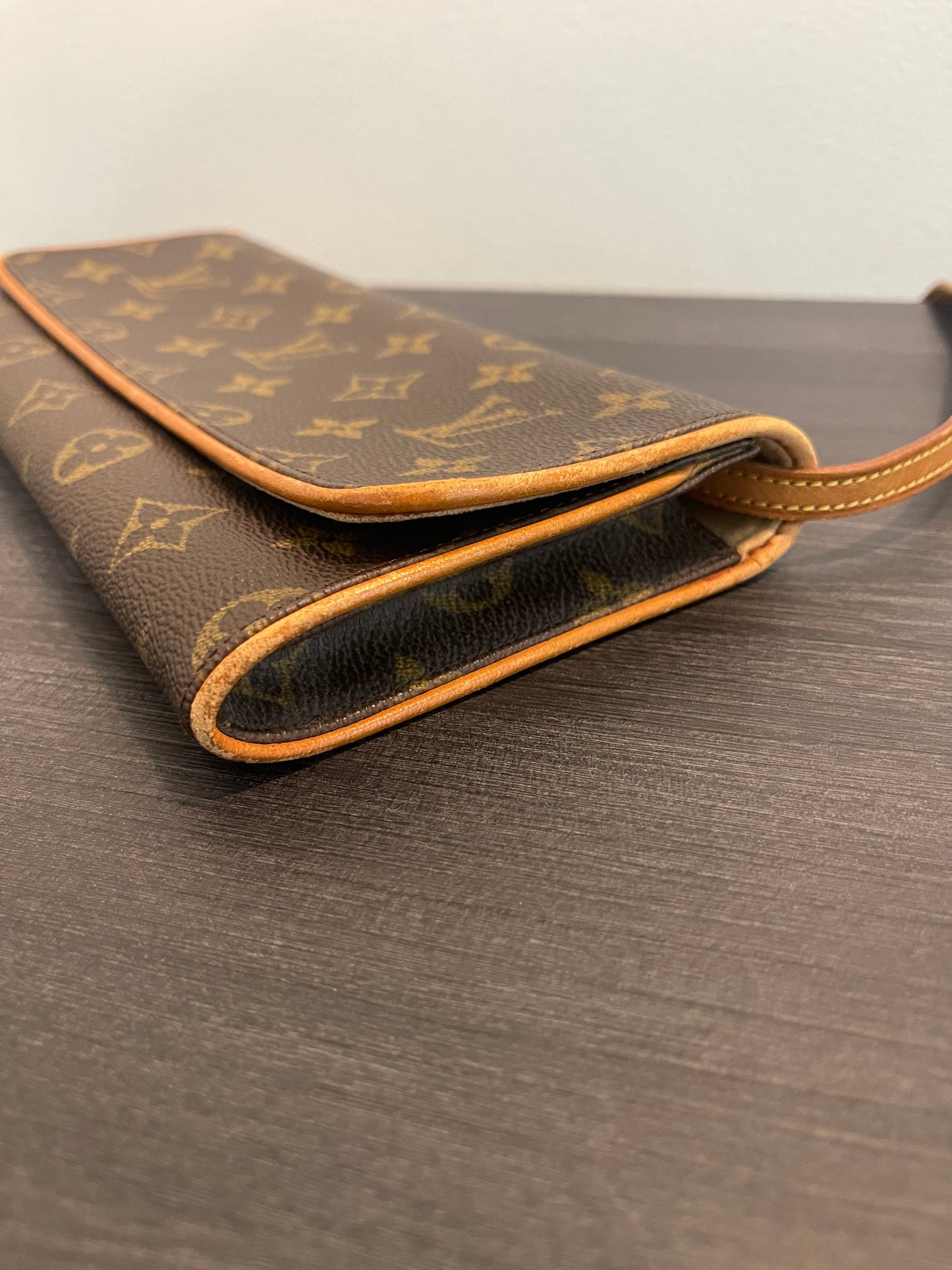 SOLD! Louis Vuitton Monogram Pochette Twin GM