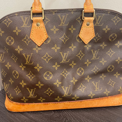 SOLD! Louis Vuitton Monogram Alma with Lock & Key