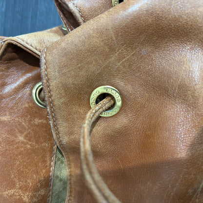 8876 GUCCI Double Pocket Brown Backpack