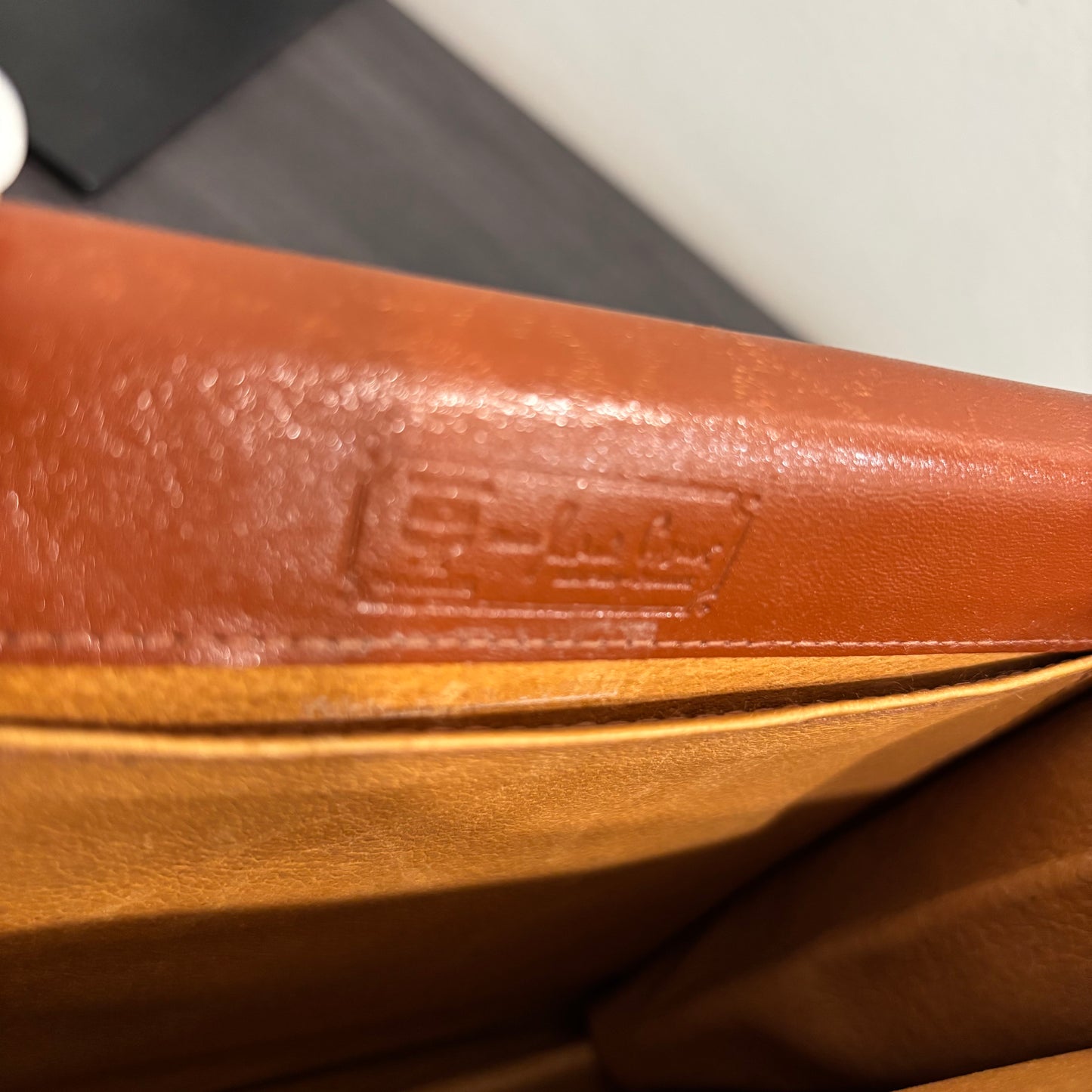 8868 MCM Cognac Visetos Crossbody