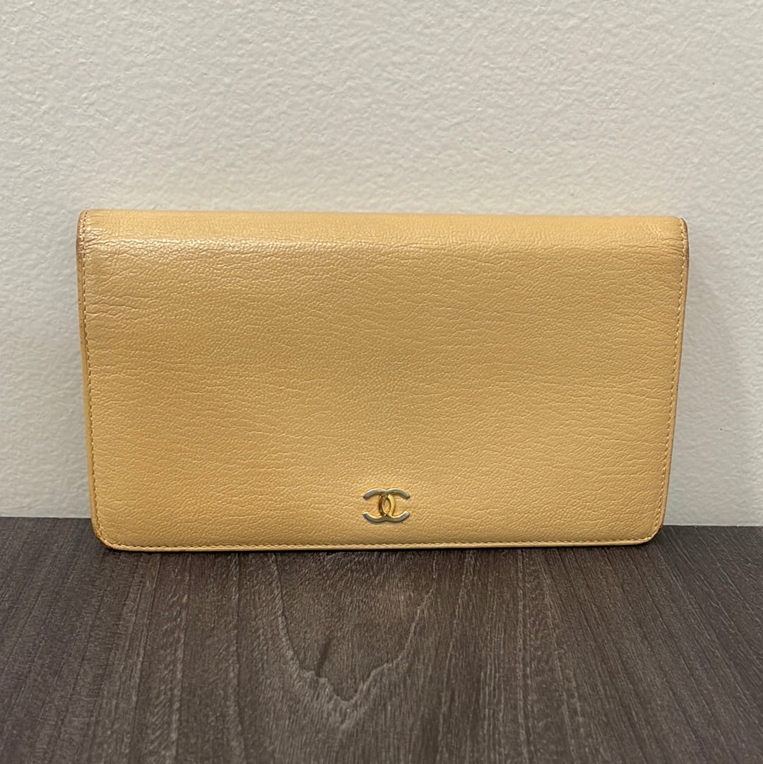 SOLD! CHANEL Leather Wallet