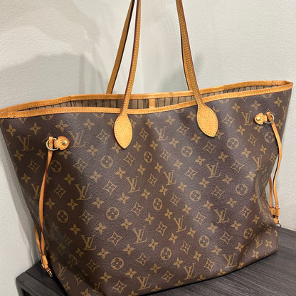 Louis Vuitton Monogram Neverfull GM w/ Pouch