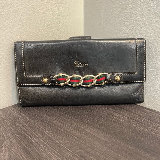May-11 BAG DROP (Subscriber Price $100) Gucci Leather Wallet