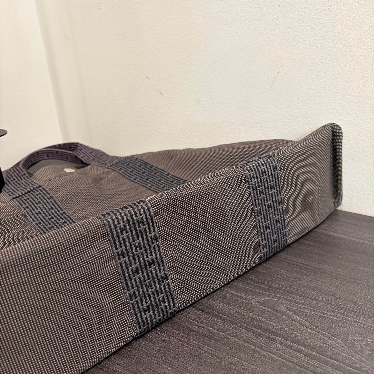 #3224 HERMES Gray Ligne Tote