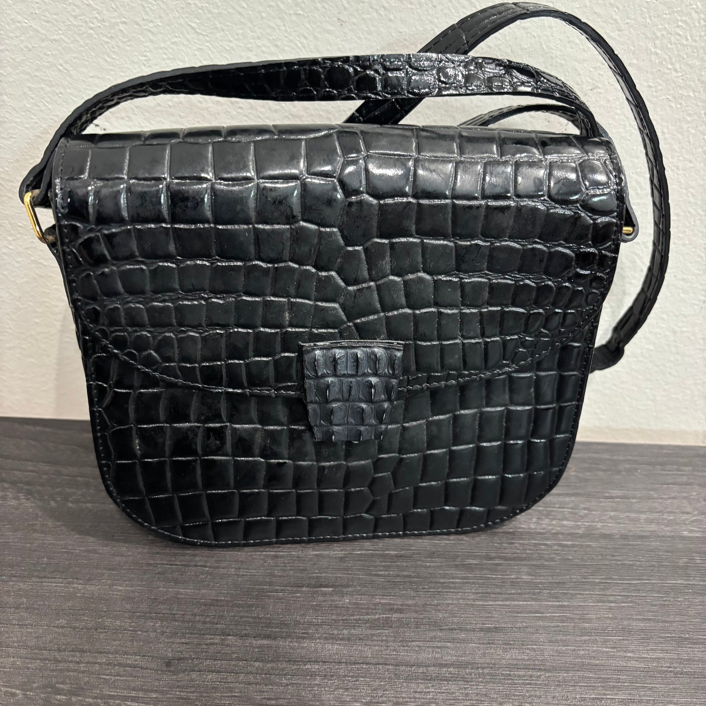 8893 YVES SAINT LAURENT Black Crossbody