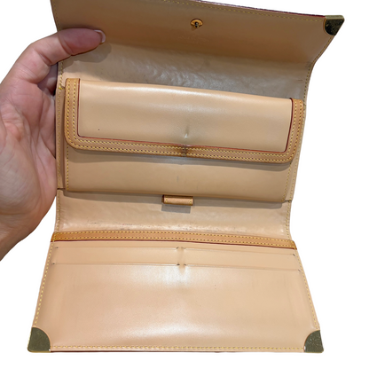 #3217 LOUIS VUITTON x Murakami Black Monogram Porte Tresor International Wallet