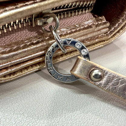 8825 ANTEPRIMA Rose Gold Metallic Wallet