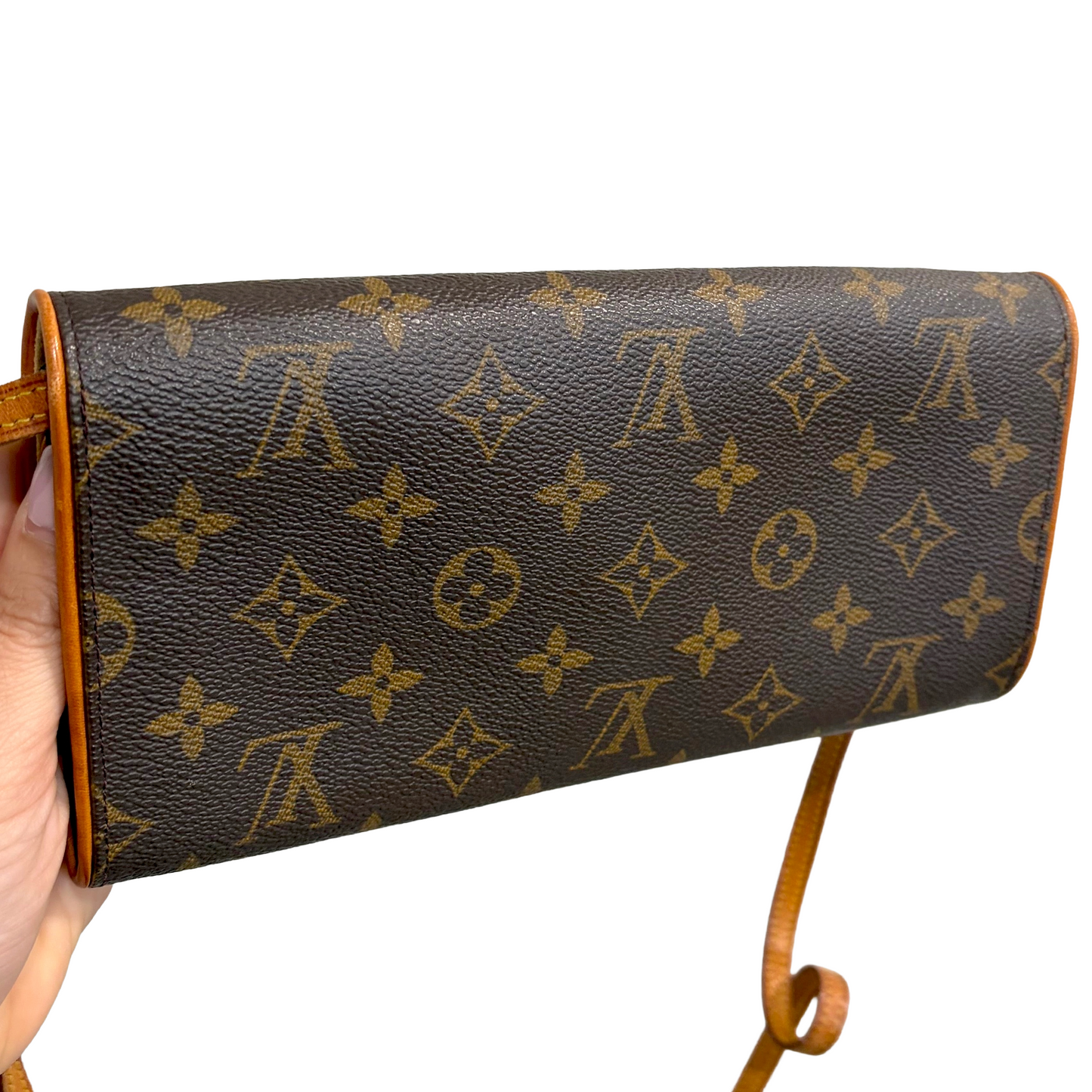 #8211 LOUIS VUITTON Monogram Twin Pochette GM