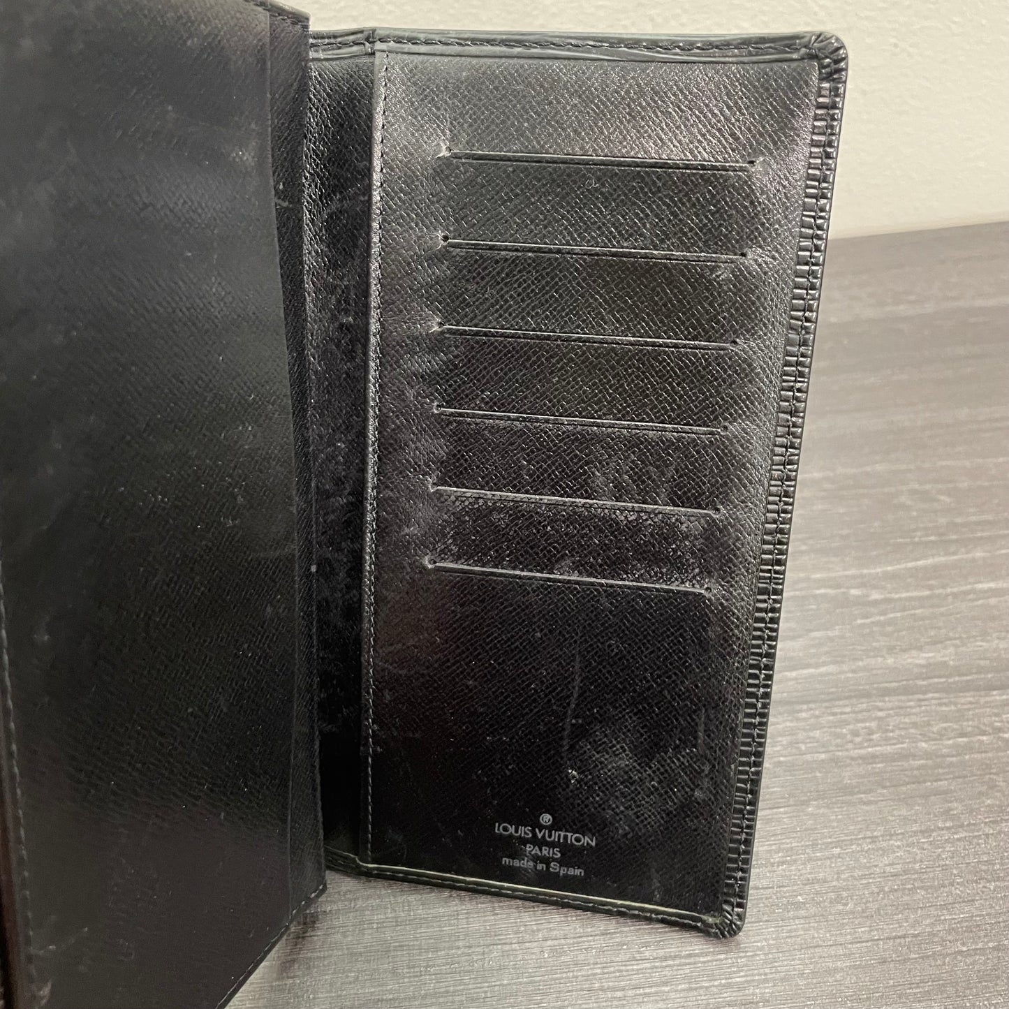 Louis Vuitton Monogram Black Epi Wallet