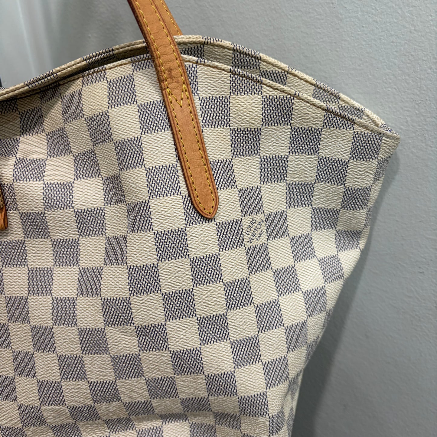 #8229 LOUIS VUITTON Damier Azur Salina PM MSRP $1,440