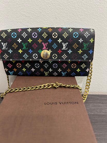 SOLD! Louis Vuitton Multicolor Wallet on Chain