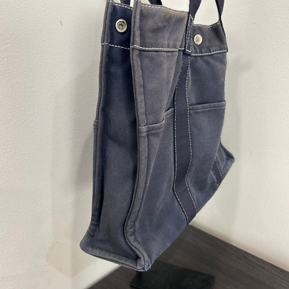1015 HERMÈS Toile Fourre-Tout MM Tote Slate