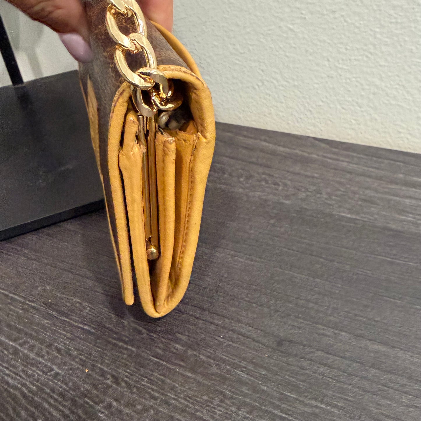 #1706 CELINE Macadam Long Wallet