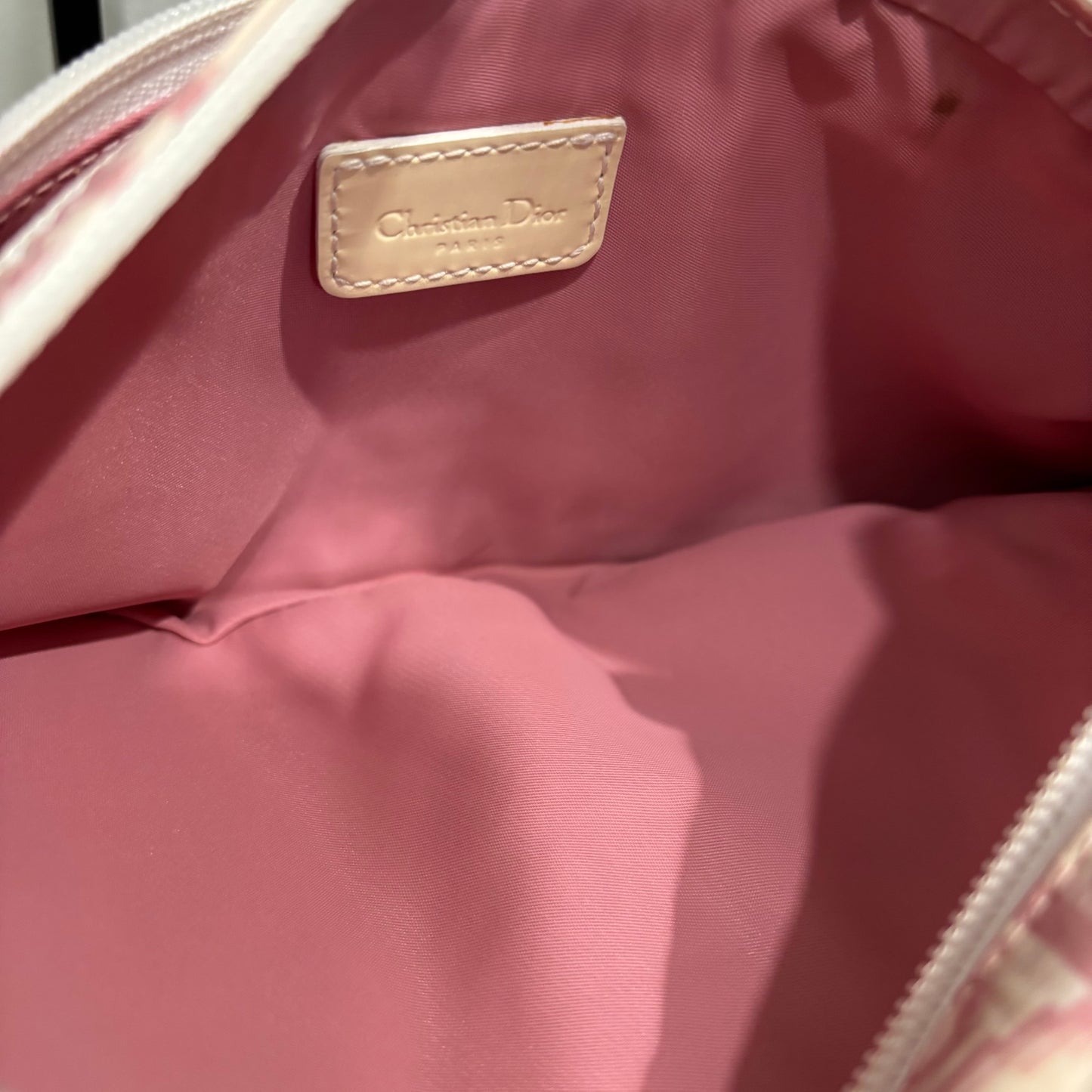 8865 CHRISTIAN DIOR Pink Sling Bag