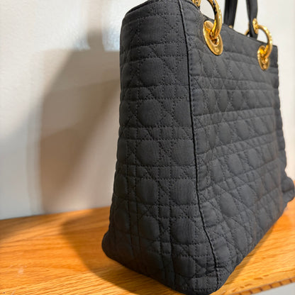 #112 CHRISTIAN DIOR Lady Black Cannage