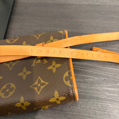 #9119 LOUIS VUITTON Florentine with Original Vachetta Leather Strap