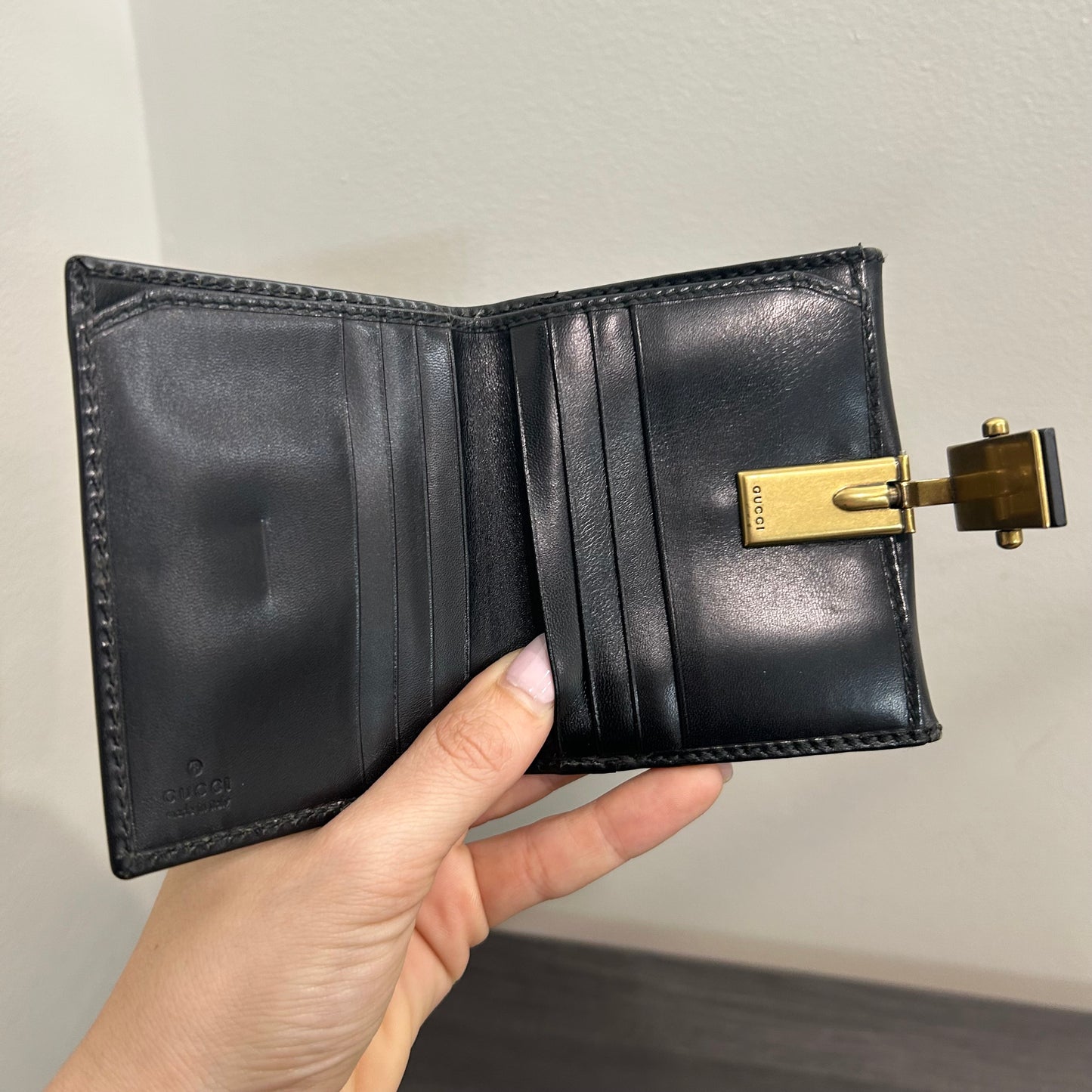 #192 GUCCI Leather Wallet