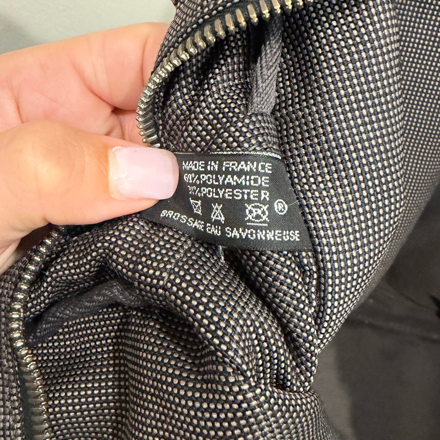 #3224 HERMES Gray Ligne Tote