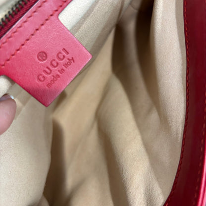 8866 GUCCI Red Small Marmont MSRP $2600