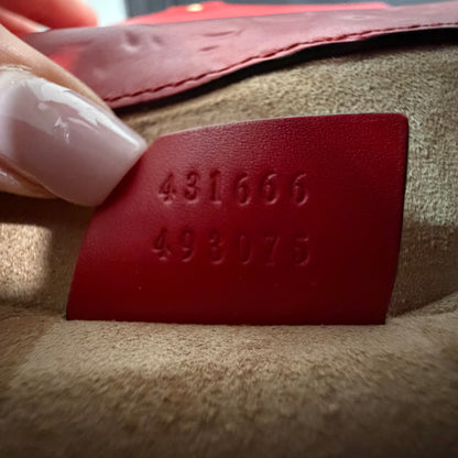 #8205 GUCCI Mini Red Sylvie