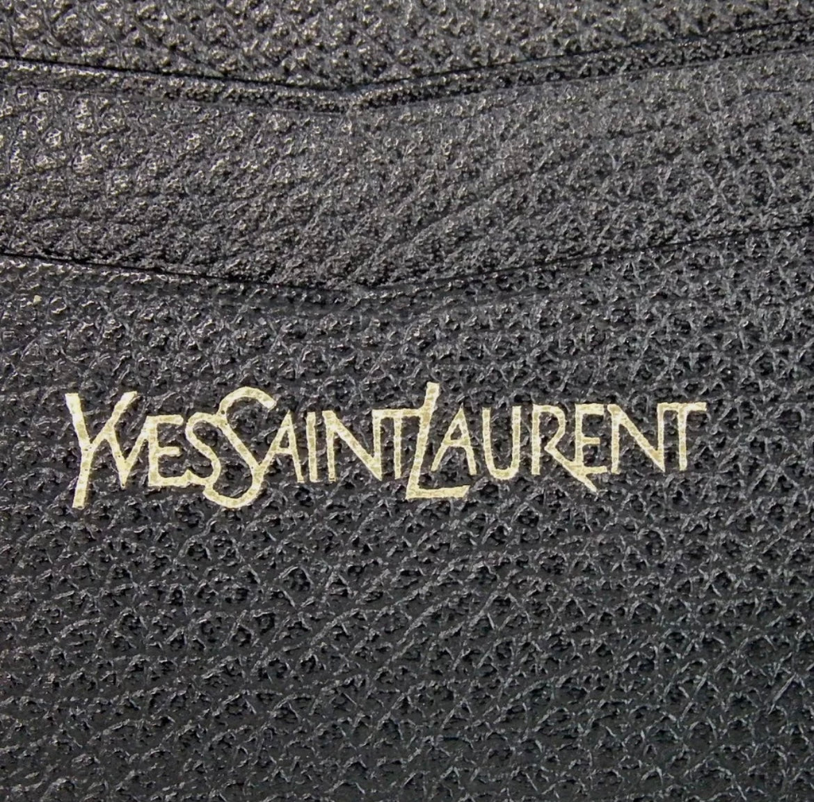 SOLD! Yves Saint Laurent Card Slot Wallet