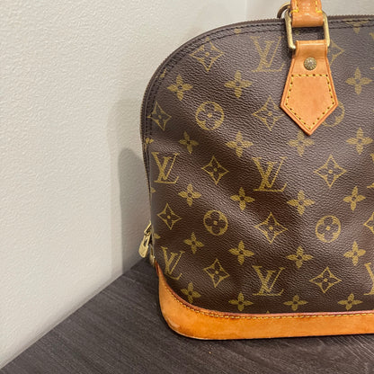 SOLD! Louis Vuitton Monogram Alma with Lock & Key