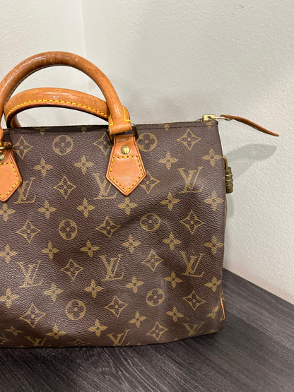 SOLD! Louis Vuitton Monogram Speedy 30