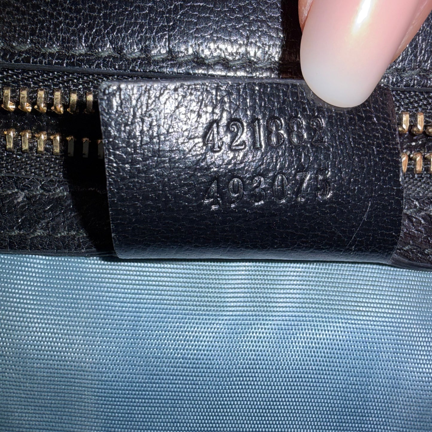 8892 GUCCI Black Printed Sylvie