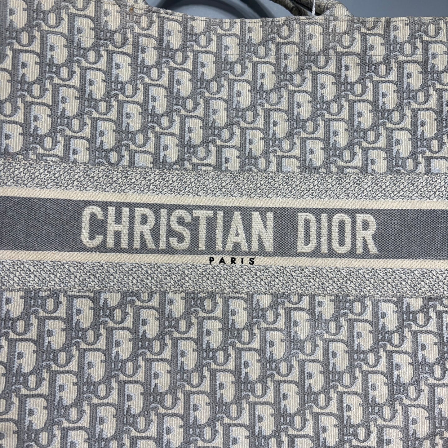 #1177 CHRISTIAN DIOR LARGE BOOK TOTE