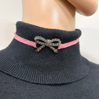 8906 DIOR Set of 2 Choker Necklaces/Double Wrap Bracelets