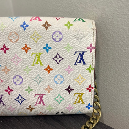 SOLD! Louis Vuitton Monogram Wallet on Chain