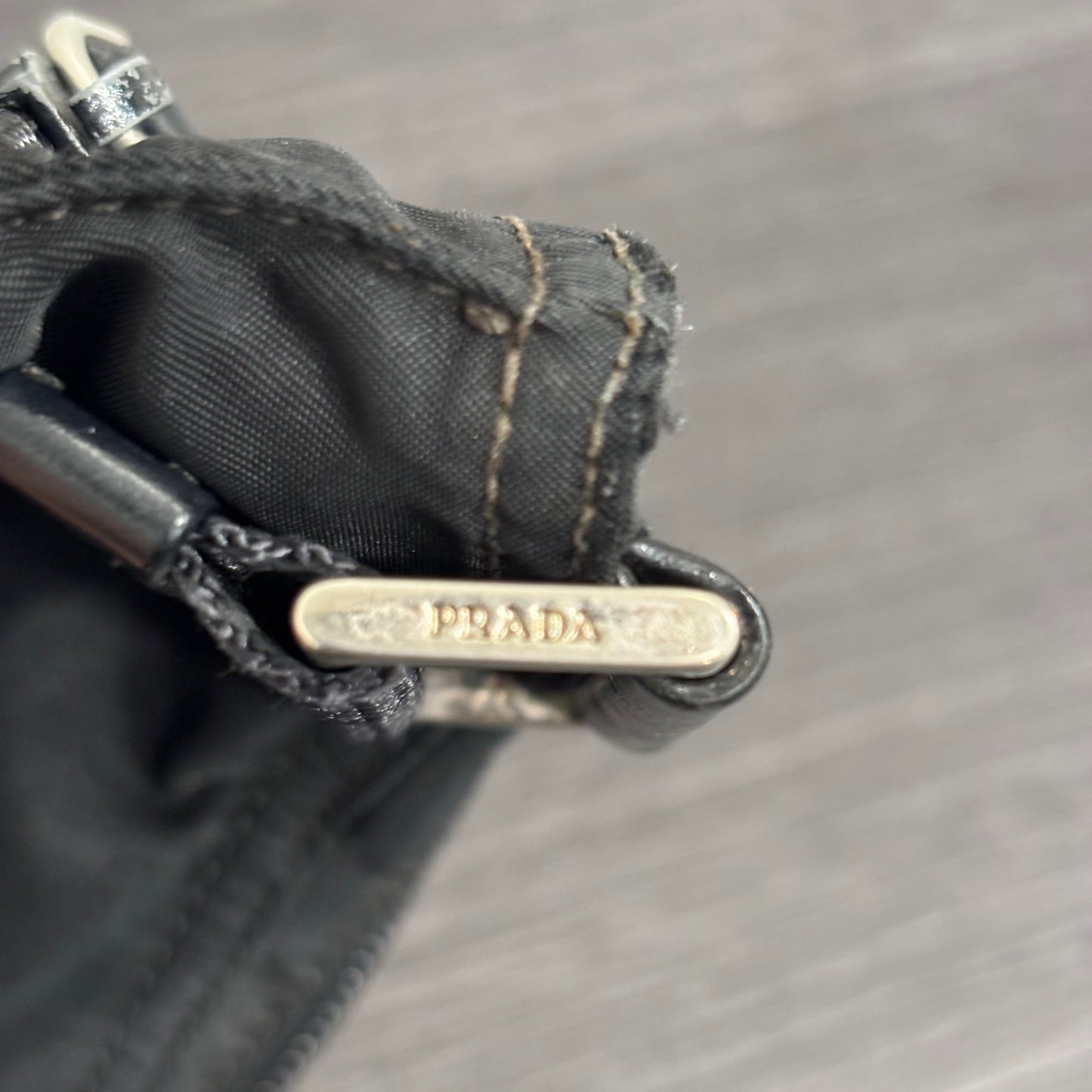 8896 PRADA Black Nylon Crossbody