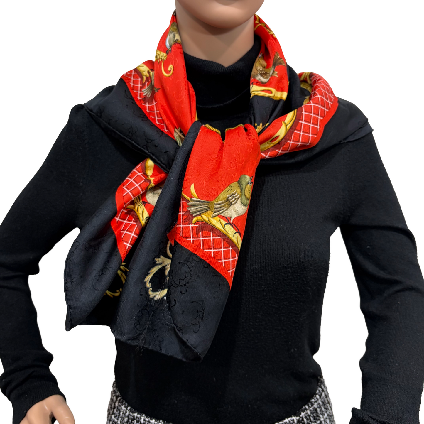 BF-09 HERMÈS Silk Scarf