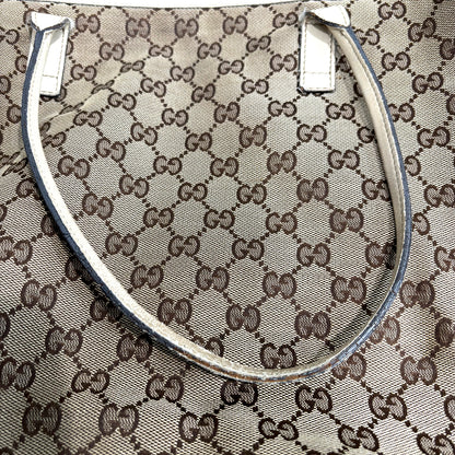 8879 GUCCI Brown Canvas Tote