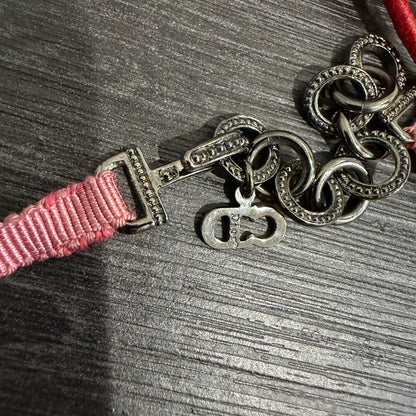 8906 DIOR Set of 2 Choker Necklaces/Double Wrap Bracelets