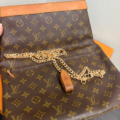 #8006 LOUIS VUITTON Monogram Vintage Pochette Pliante (RARE!)