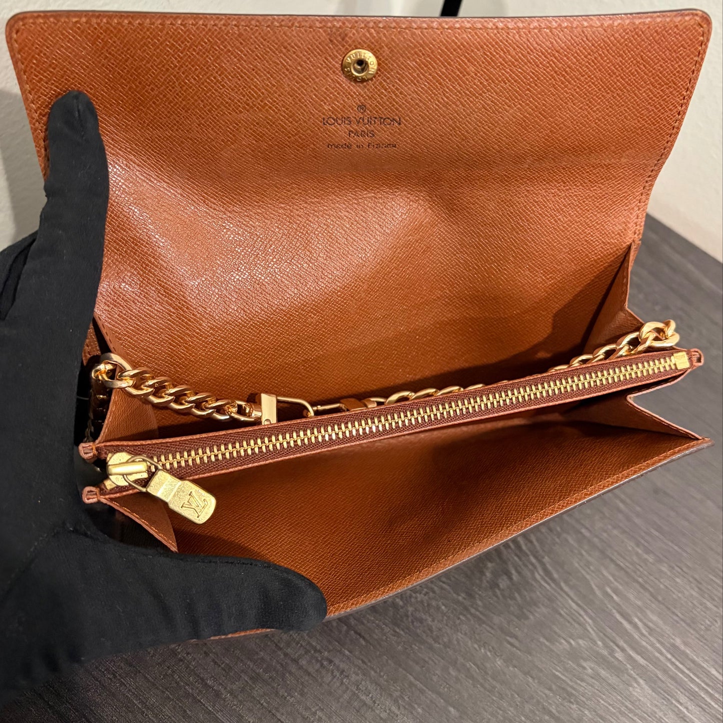 BF-01 LOUIS VUITTON Monogram Long Wallet