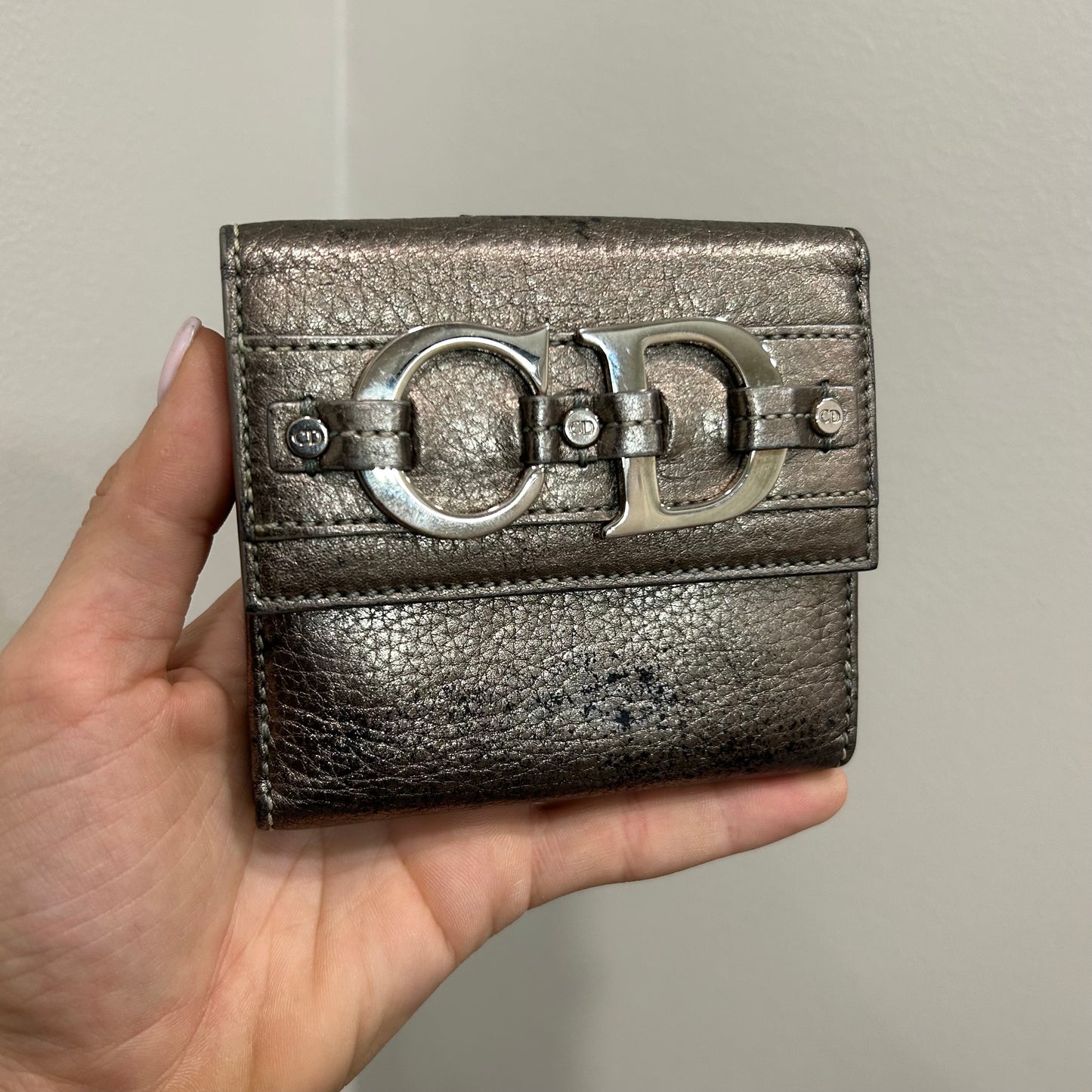 Christian Dior Metalic Wallet