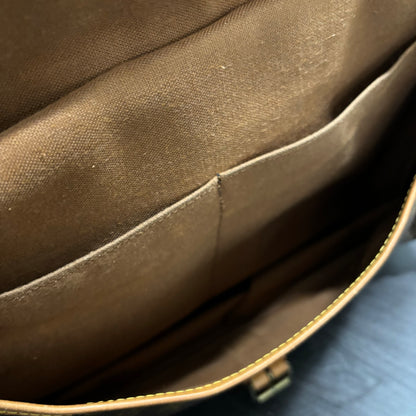 #245 LOUIS VUITTON Saumur 35 Crossbody